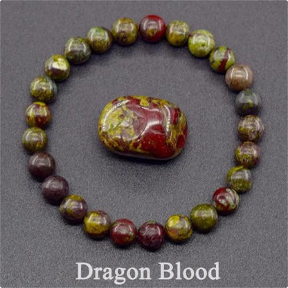 Bracelet en perles de cristal d'améthyste naturelle – Bracelet en pierres véritables pour femmes, bijoux énergétiques Reiki et accessoire de mode