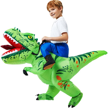 Kids’ Dinosaur Inflatable Costume – Fun Cosplay Party Outfit for Boys & Girls, Halloween, Christmas, Purim & Dress-Up Events