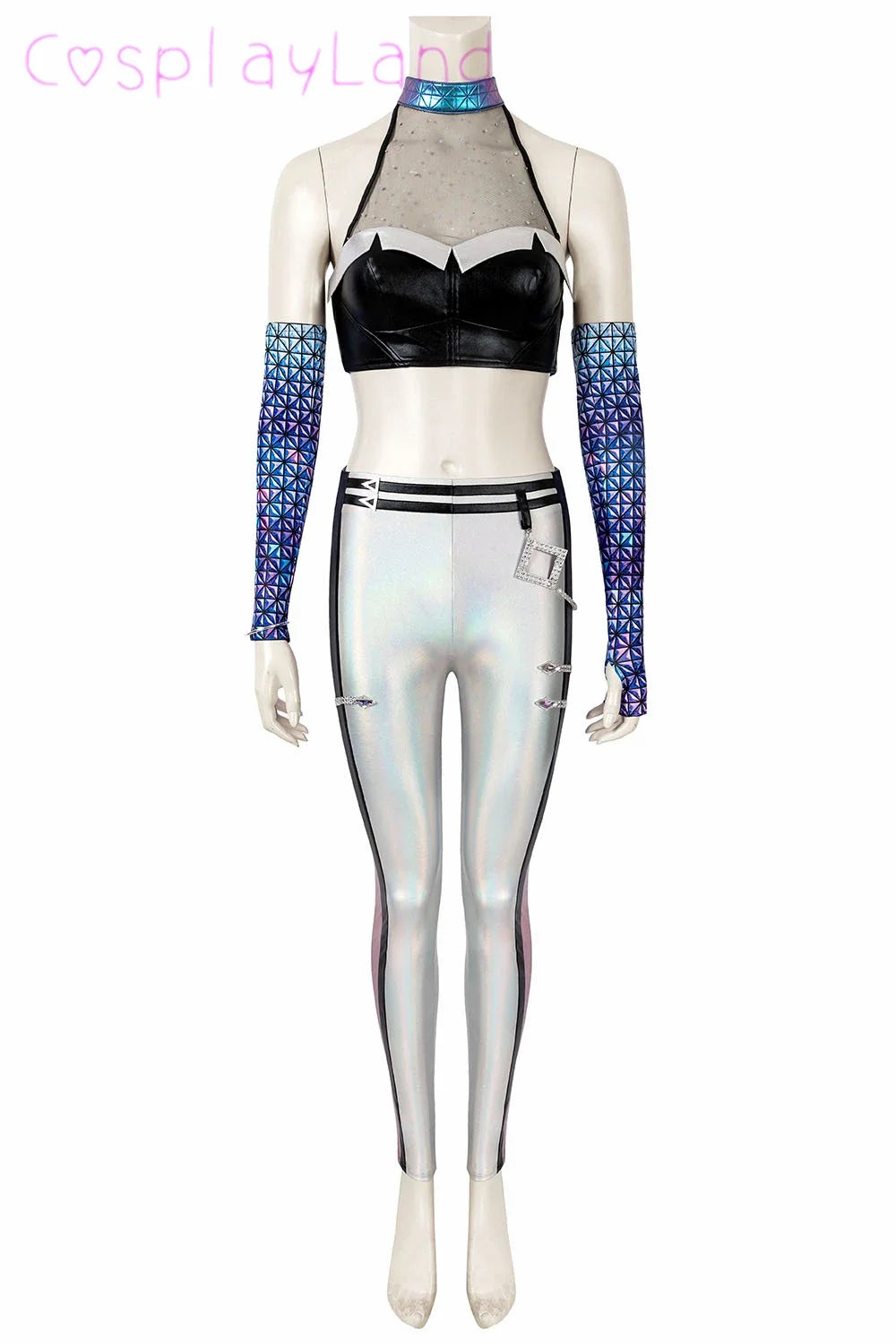 League of Legends K/DA Kai’Sa Cosplay Costume – Performance Halloween Outfit