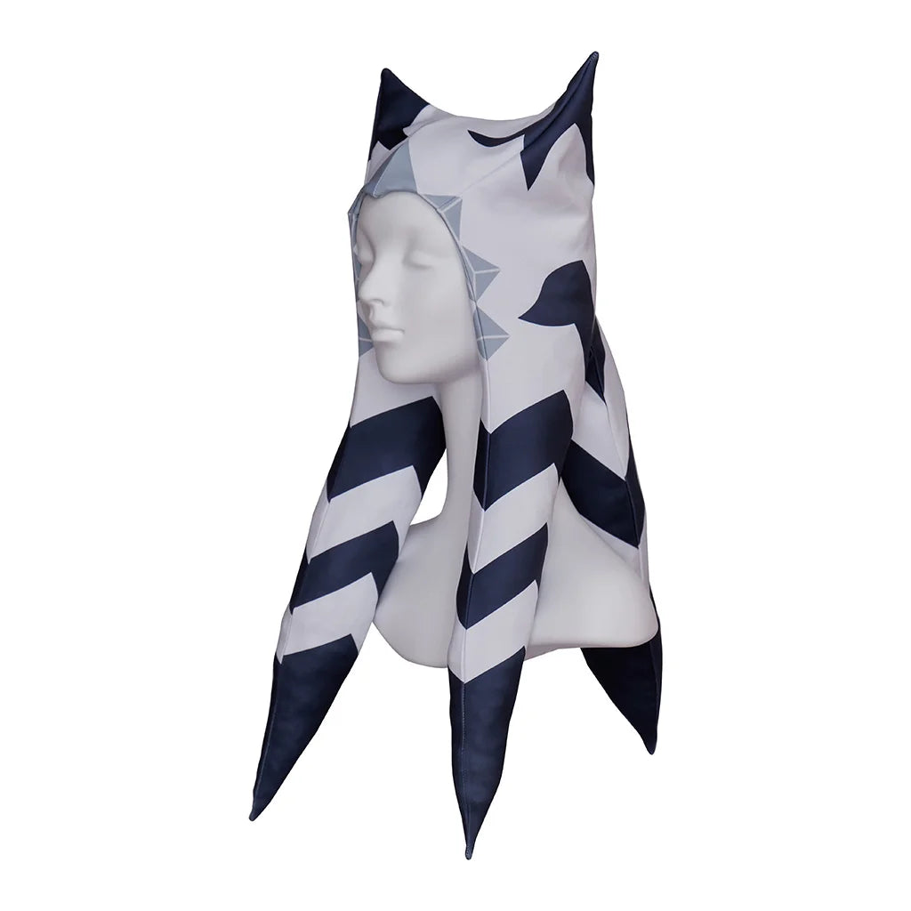 Ahsoka Red Cosplay Costume with Hat for Adult Women, Plus Size
