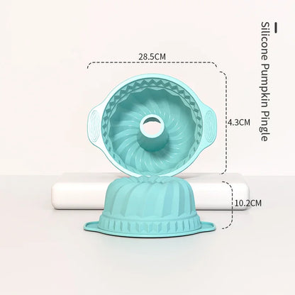 Reusable Silicone Cake Pan – High-Temperature Resistant Non-Stick Baking Mold for Jelly, Cakes & Pastries, Flexible Kitchen Baking Tray