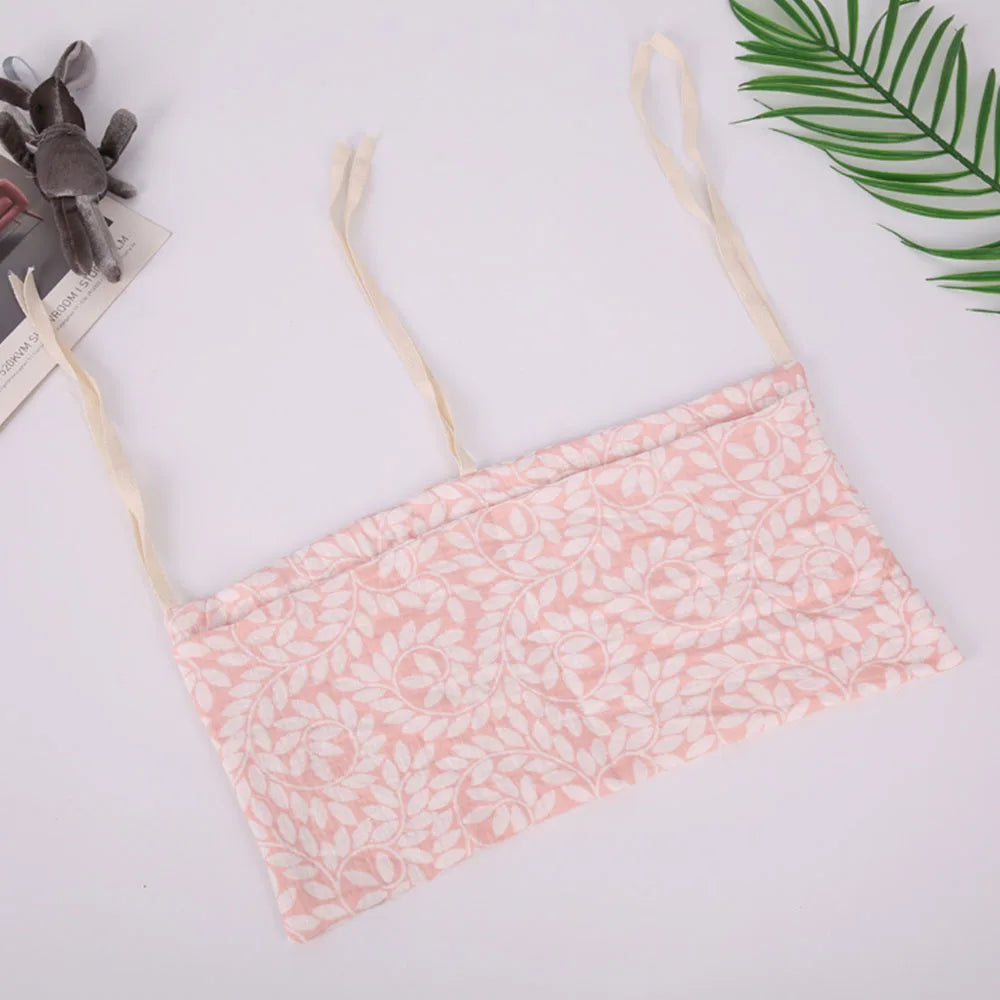 Organizador Colgante para Cuna de Bebé – Cesta de Almacenamiento para Mesita de Noche con 2 Bolsillos para Pañales, Juguetes, Ropa y Artículos Esenciales para Bebés