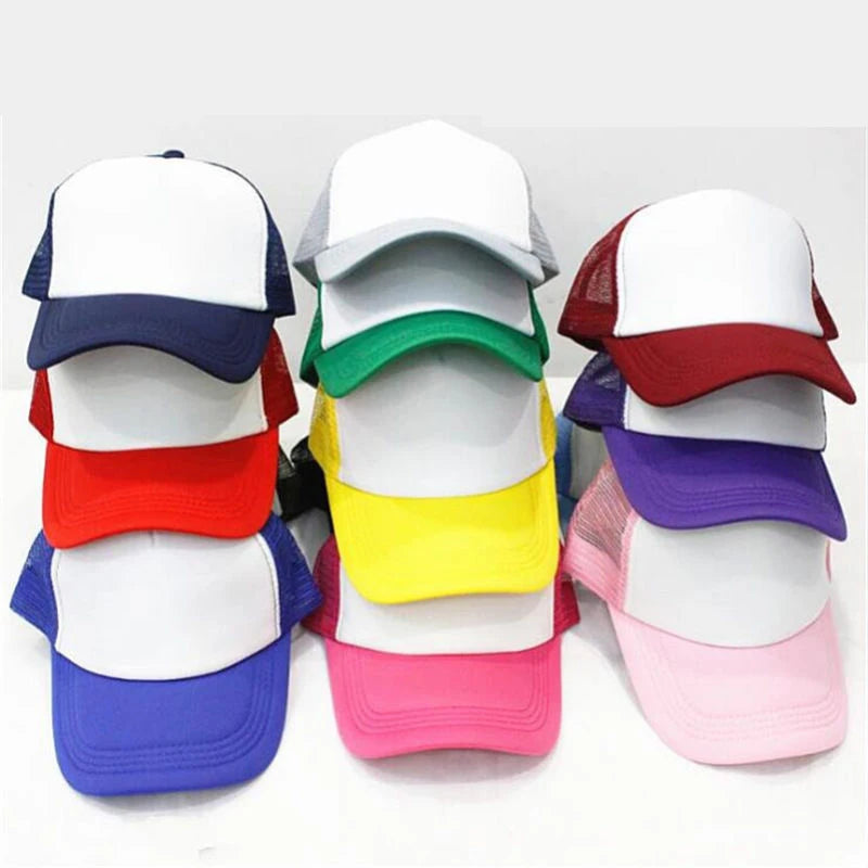 Gorra Trucker de Malla de 5 Paneles con Logotipo Personalizado – Gorra de Béisbol Ajustable para Hombres y Mujeres, Equipos Deportivos y Uso al Aire Libre en Verano