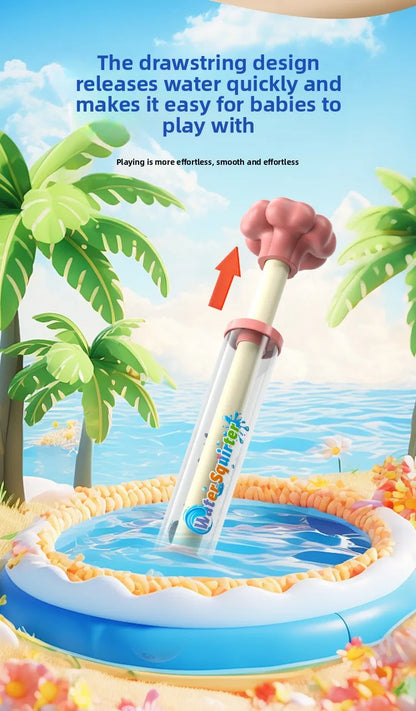 Pistolet à eau lance-feux d'artifice – Jouet aquatique à gâchette pour enfants, fêtes à la piscine, jeux de pelouse et jeux d'eau estivaux