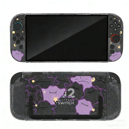 Pokémon Nintendo Switch 2 Protective Case – Split Ditto & Pikachu Anti-Scratch Cover for NS2 Console & Gaming Accessories