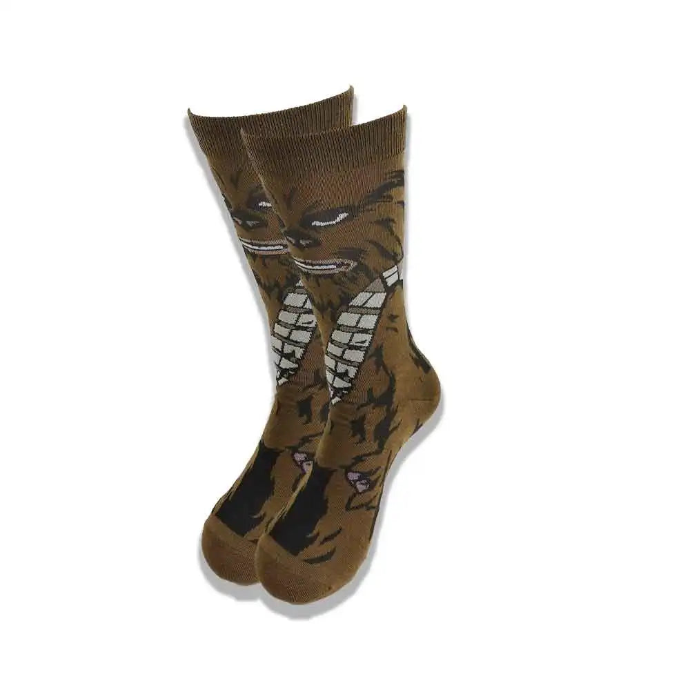 Funny Cartoon Character Socks – High-Quality Comfortable Novelty Socks for Men & Women, Latest Design