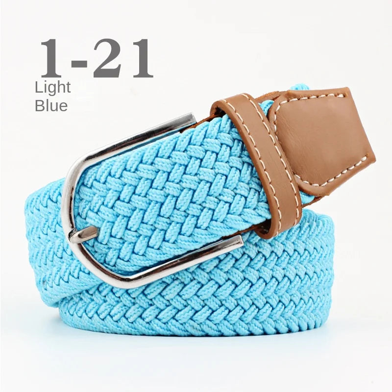Unisex Canvas Belt Adjustable Nylon Waist Belt for Jeans, Casual & Outdoor Wear (107/120cm)