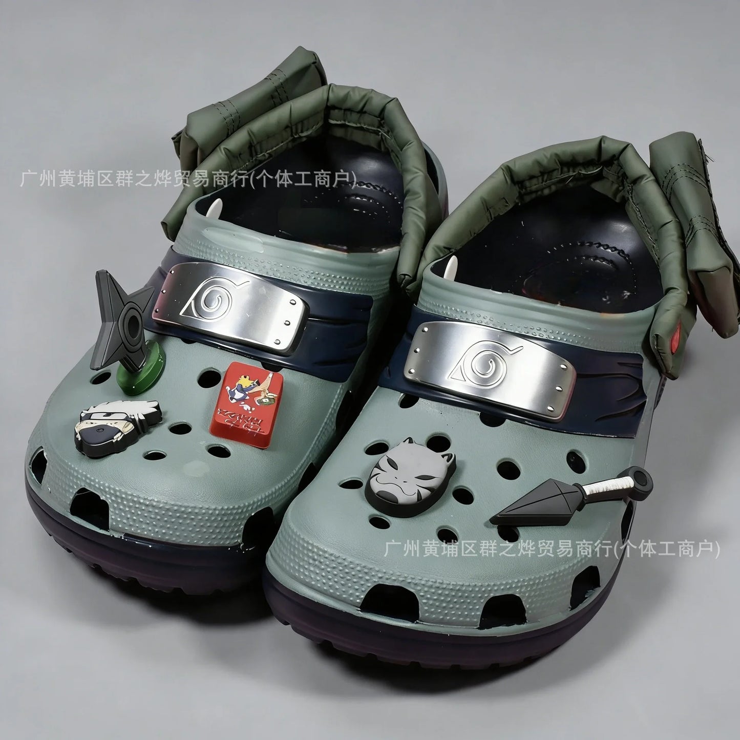 Naruto Uzumaki Anime EVA Clogs Waterproof Non-Slip Beach Sandals for Men & Women