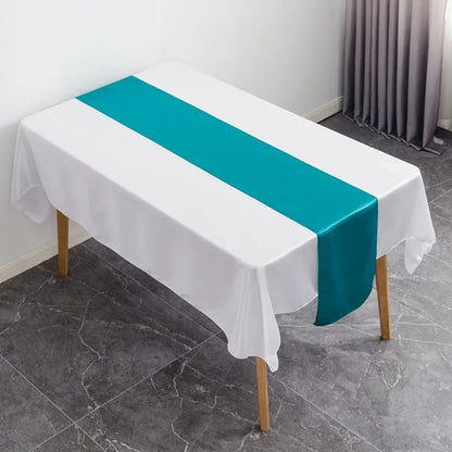 Luxury Satin Table Runner – Modern Elegant Pattern Table Decoration for Wedding, Birthday Party, Hotel, Banquet & Events