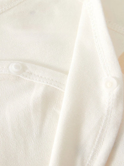 AYNIGIELL Mono de bebé recién nacido – Pelele suave de cuatro estaciones para bebés y niñas (0-6 meses)