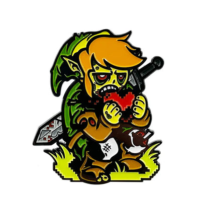 Anime Game Enamel Pins – Metal Lapel Brooch Set for Backpack, Costume & Cosplay Accessories Gift