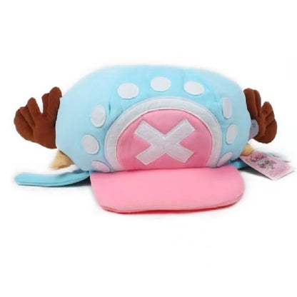 Tony Tony Chopper Plush Cotton Cosplay Hat – Trafalgar-Inspired Unisex Soft Comfortable Cap for Anime Fans, Outdoor Wear & Parties