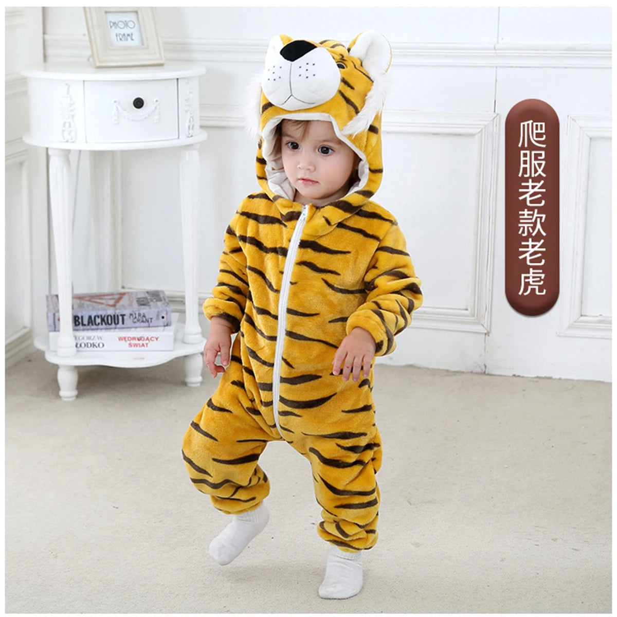 Wholesale Baby Costume Rompers – Winter Flannel Jumpsuit One-Piece for Girls & Boys, Toddlers & Kids