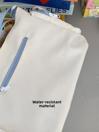 Bolso bandolera transparente de moda – Bolso de hombro Ita de gran capacidad para niñas, bolso mensajero de estilo escolar a la moda, bolso Kawaii versátil para uso diario y accesorios