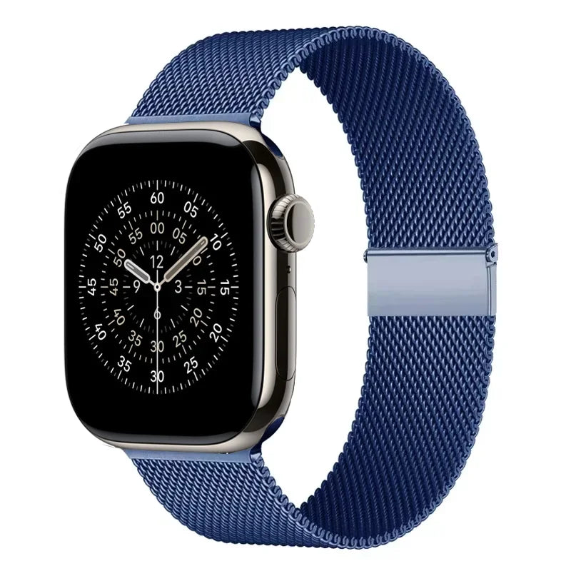 Milanese Loop Metal Band for Apple Watch – Compatible with Series 11, 10, 9, 8, 7, 6, 5, 4, SE & Ultra 2/3, 40–49mm