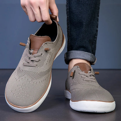 Chaussures de marche larges pour hommes – Baskets décontractées extra larges, chaussures confortables, légères et souples pour pieds larges