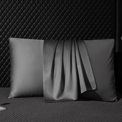 Funda de almohada de seda de morera 100 % real – Lujosa funda de almohada de seda para cabello y piel con cremallera oculta