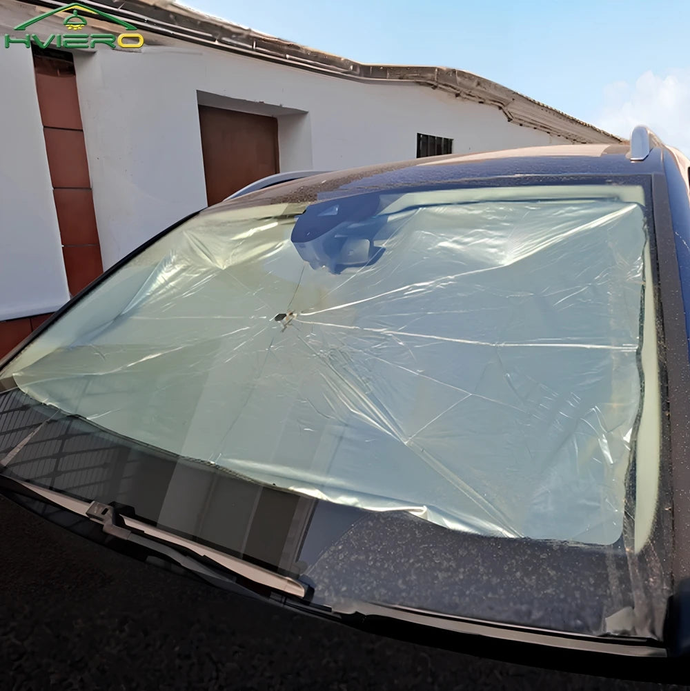 Pare-soleil pliable pour pare-brise de voiture – Pare-soleil avant anti-UV pour intérieur de véhicule