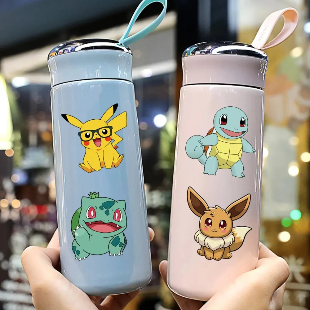 Pokémon DIY Puzzle Sticker Set – 16/32pcs Make-a-Face Cartoon Jigsaw Toys for Kids (Pikachu & Charizard)