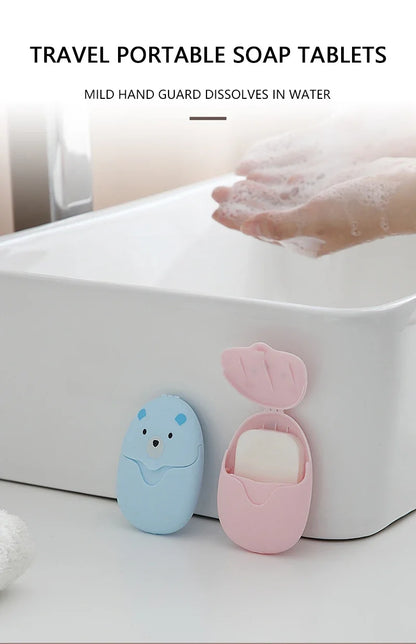 50/150 unidades de láminas de jabón portátiles para viajes – Láminas de papel de jabón desechables para lavar a mano, limpiar el baño, acampar al aire libre e higiene de viaje, tiras de espuma de jabón ligeras con fragancia