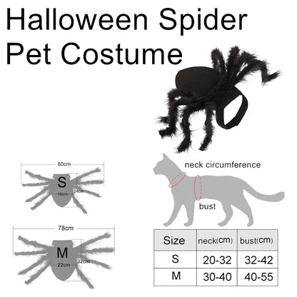 Cat Bat Wing Halloween Costume – Pet Bat Costume Dress with Wings for Cats & Small Dogs, Spooky Party Outfit