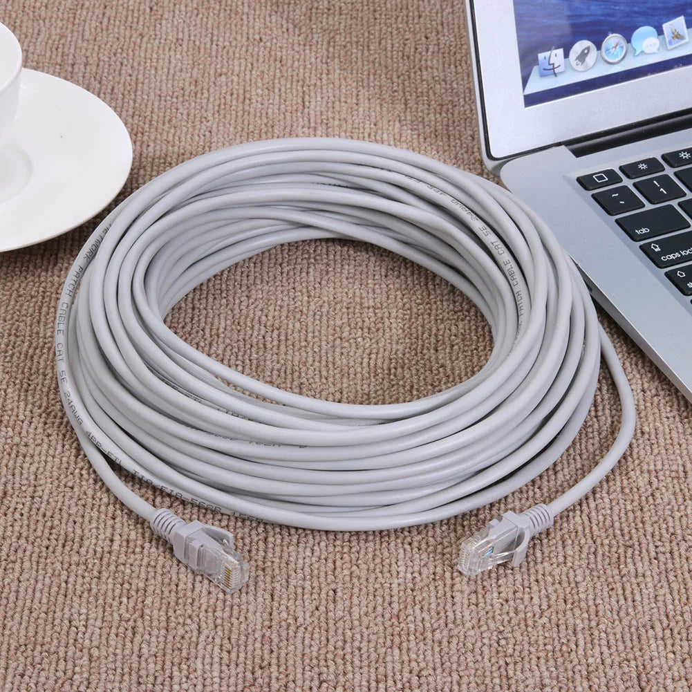 Cable Ethernet de alta velocidad – Cable de red LAN RJ45 para router, ordenador, portátil y dispositivos de monitorización, cable de conexión a Internet 1M/2M/3M/5M/10M/15M/30M