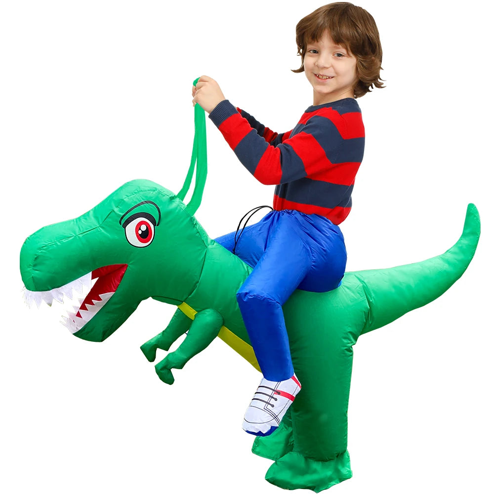 Kids’ Dinosaur Inflatable Costume – Fun Cosplay Party Outfit for Boys & Girls, Halloween, Christmas, Purim & Dress-Up Events