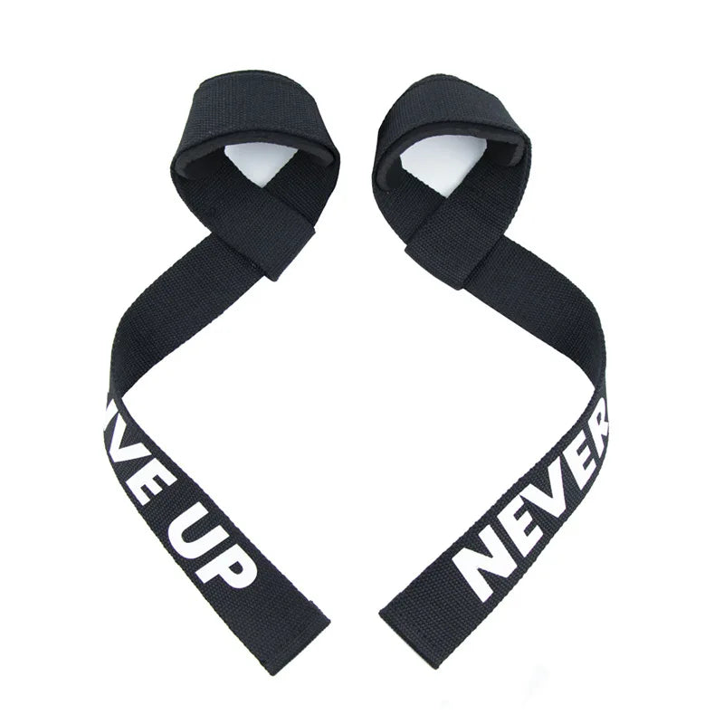 1Pair Non-Slip Weightlifting Straps – Gym Wrist Wraps for Dumbbell Training, CrossFit, Strength Workouts & Fitness Exercise Support
