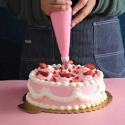 Sacs à Douille Jetables Épais (100 pièces) – Sacs de Glaçage pour la Décoration de Gâteaux, Manches à Crème Pâtissière, Fournitures de Pâtisserie pour Cupcakes, Desserts et Outils de Décoration