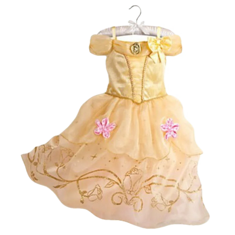Girls’ Princess Cosplay Dress – Elsa, Anna & Rapunzel-Inspired Kids Costume for Halloween, Birthday Parties & Dress-Up Events