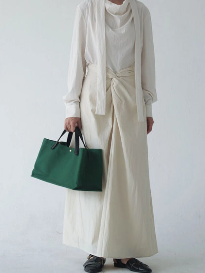 Bolso Tote de Lona y Piel para Mujer – Versátil Bandolera Cruzada y de Hombro, Bolso de Mano Casual y Chic para el Día a Día con un Elegante Diseño de Cartera de Mano para el Trabajo, Viajes y Moda Cotidiana