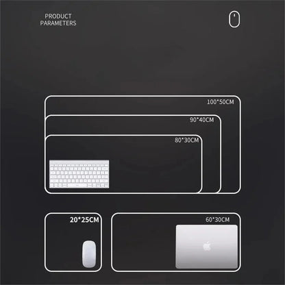 Gengar Gaming Mouse Pad – Large Extended Desk Mat with LockEdge Design for Keyboard & Computer Setup