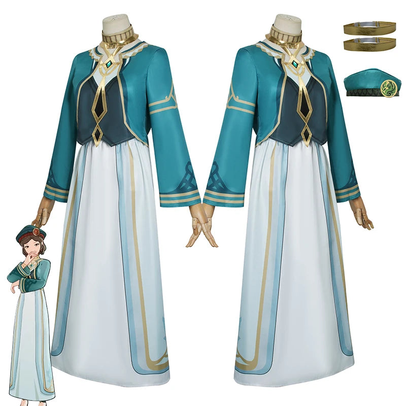 Genshin Impact Akademiya Cosplay Uniform – Sumeru Library Costume (Men & Women)