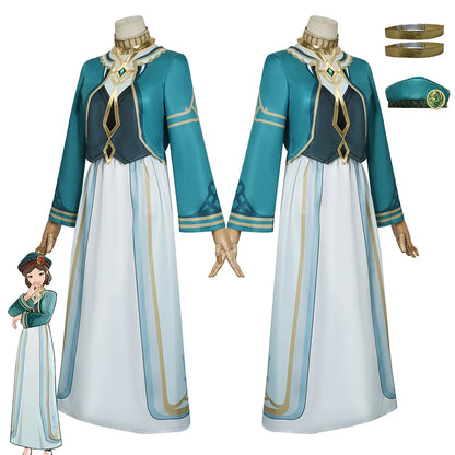 Genshin Impact Akademiya Cosplay Uniform – Sumeru Library Costume (Men & Women)