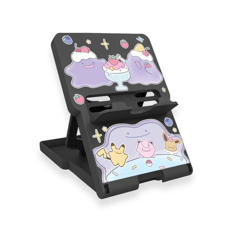 Coque de protection Pokémon Switch 2 – Étui rigide mat motif Métamorph avec prise en main souple pour console de jeu compatible avec la station d'accueil