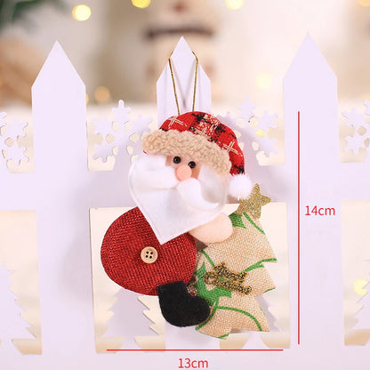 Red Star Christmas Tree Ornament – DIY Hanging Pendant Decoration for Xmas, New Year Party, Home Decor & Holiday Gifts