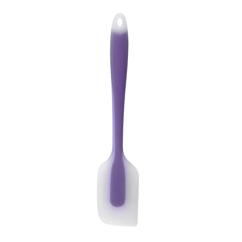 Espátula de silicona resistente al calor - Espátula mezcladora antiadherente para hornear, cocinar, mantequilla y crema