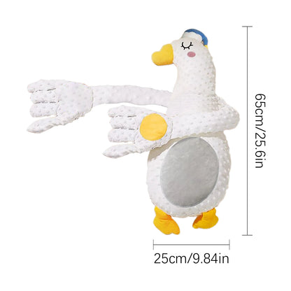Ours en peluche apaisant pour bébé, avec télécommande – Jouet de confort électrique en forme de dessin animé avec musique, bruit blanc et oreiller doux pour nouveau-nés