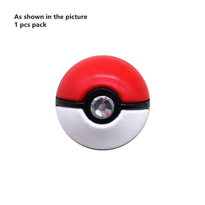 1PC Pokémon PVC Shoe Charms – Cute Pikachu & Squirtle Clog Pins for Sandals, Shoes, Backpacks & Accessories
