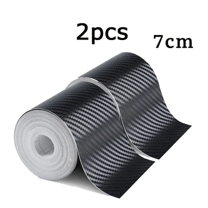 Cinta protectora de nanofibra de carbono 1-5M – Tira de película impermeable autoadhesiva para protección de puertas de coche, espejos, parachoques y bordes
