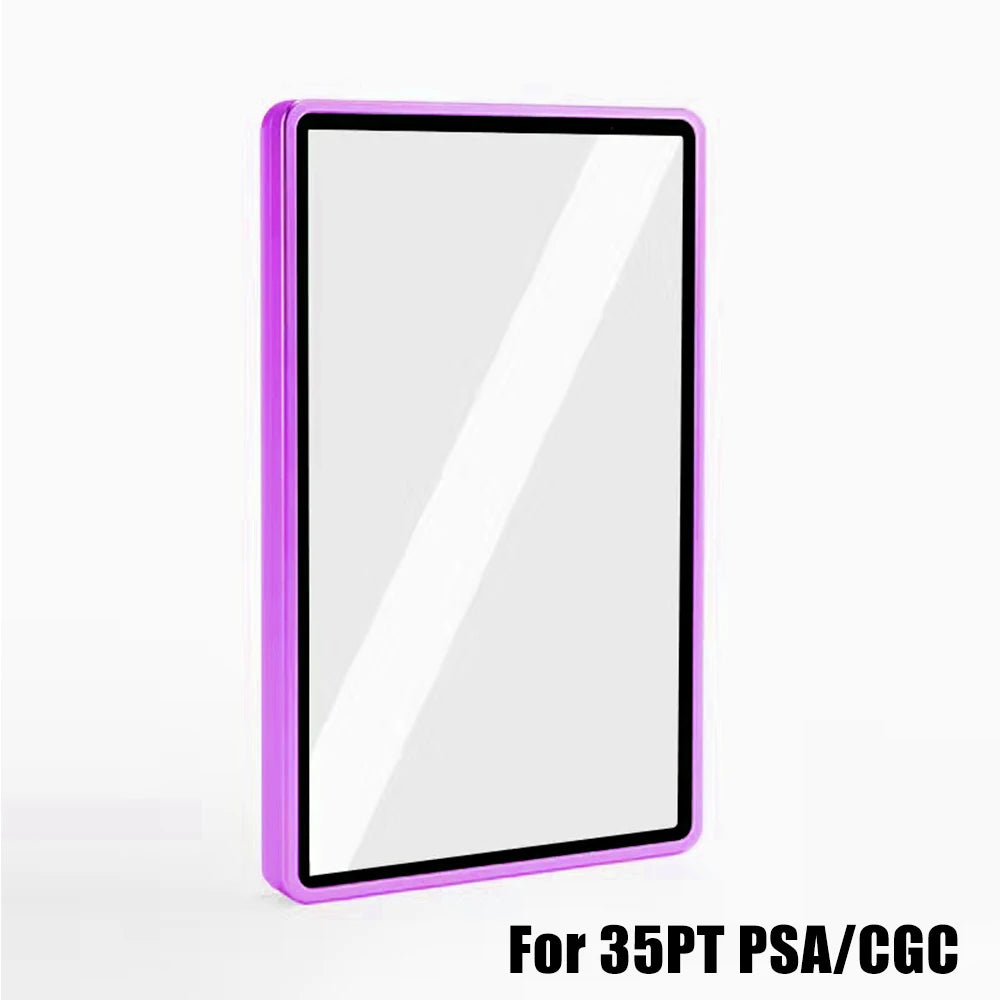 Multicolor Aluminum Alloy Graded Card Protector Case for PSA, CGC & BGS Slabs | Scratch-Resistant Holder