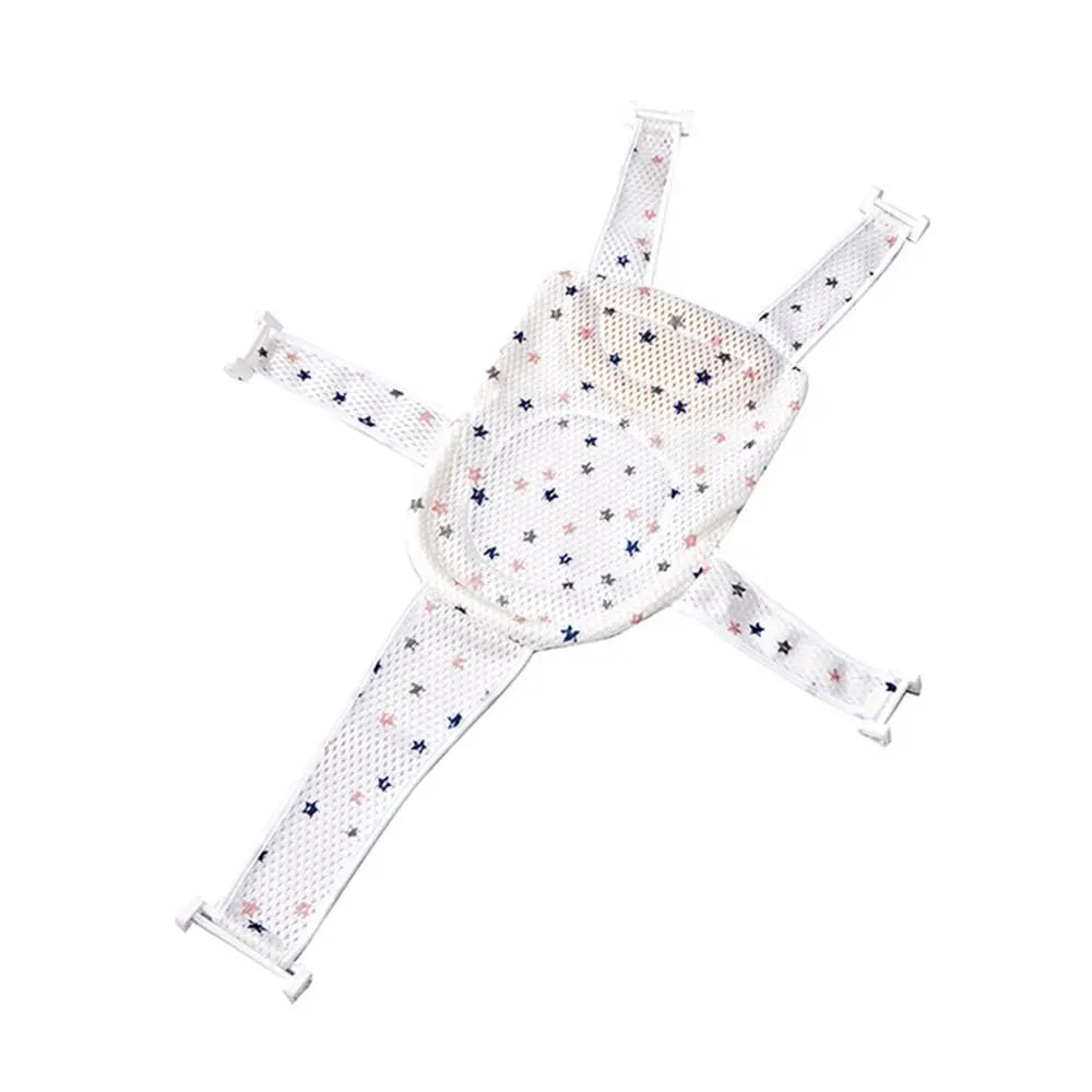 Coussin de support de bain réglable pour bébé – Siège de bain antidérapant pour nouveau-né pour baignoire, douche et bain pour bébé