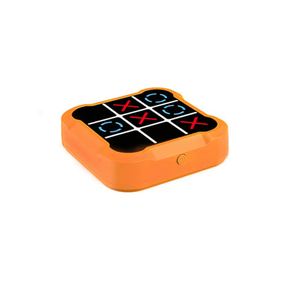 Jeu d'échecs et de morpion électronique – Jeu de société stratégique multifonctionnel pour enfants, jouet interactif d'entraînement cérébral, puzzle logique éducatif et cadeau d'activité parent-enfant amusante