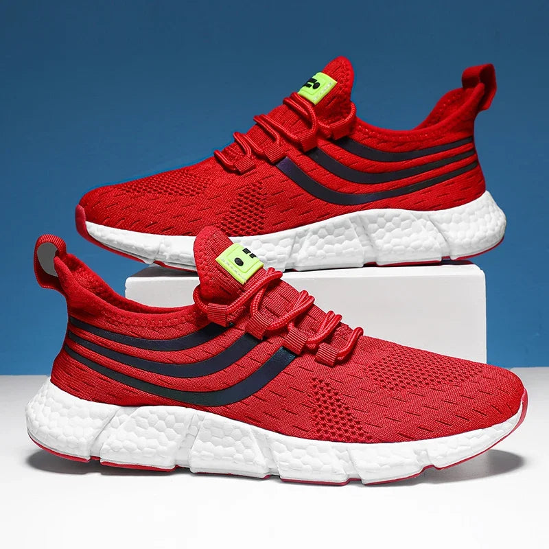Baskets de sport décontractées pour hommes – Chaussures de course respirantes et légères, Baskets athlétiques antidérapantes pour la marche et les activités de plein air