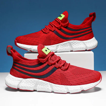 Baskets de sport décontractées pour hommes – Chaussures de course respirantes et légères, Baskets athlétiques antidérapantes pour la marche et les activités de plein air