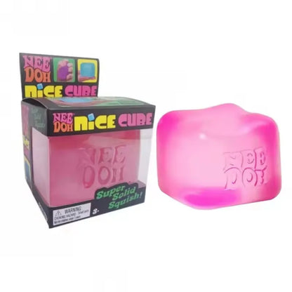 Trending Nee Doh Jellyfish & Cube Squish Toy – Soft Jelly Squeeze Stress Relief Fidget Toy, Sensory NeeDoh for Kids & Adults
