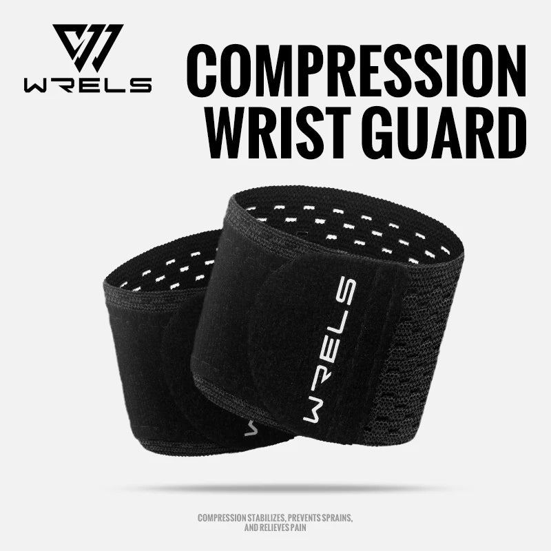WRELS Wrist Support Brace – Breathable Elastic Compression Wrist Wrap for Gym, Fitness, Sports & Weightlifting