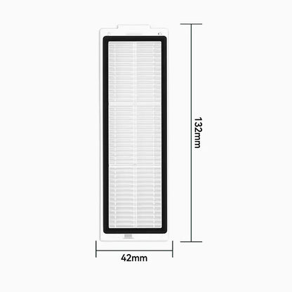 Replacement Parts Kit for Xiaomi Robot Vacuum X20 Pro / D102GL – Main Brush, Side Brushes, HEPA Filter, Mop Pads & Dust Bags