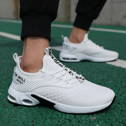 Men's Breathable Mesh Sneakers Lightweight Casual Walking Running Sports Shoes