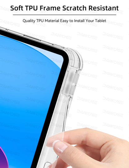 Étui pour iPad avec porte-crayon pour iPad Air 6/5, iPad Pro 11/12.9/13, iPad 10e génération, 10.2, 9.7 et iPad Mini 7/6 – Étui intelligent de protection